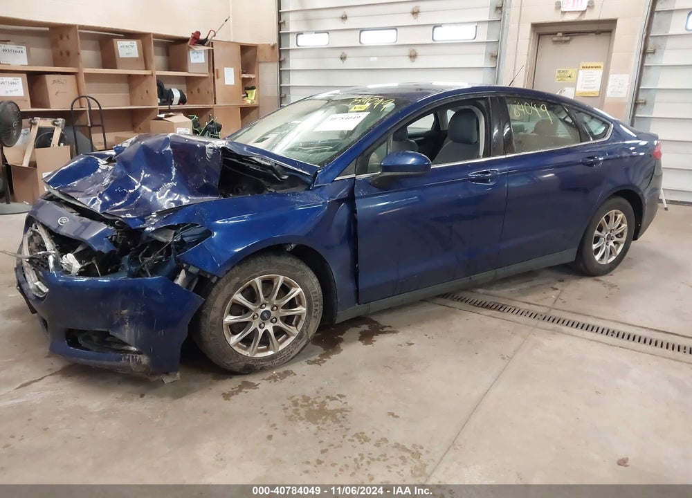 2015 FORD FUSION S VIN: 3FA6P0G70FR128049