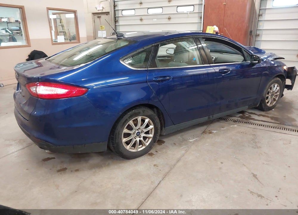 2015 FORD FUSION S VIN: 3FA6P0G70FR128049