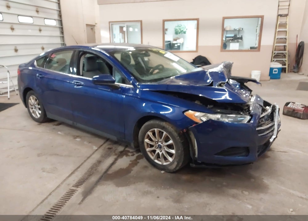 2015 FORD FUSION S VIN: 3FA6P0G70FR128049