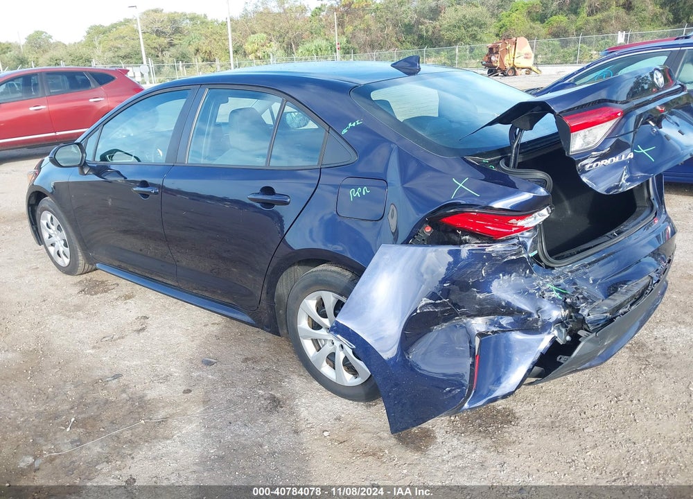 2021 TOYOTA COROLLA LE VIN: 5YFEPMAE3MP269107