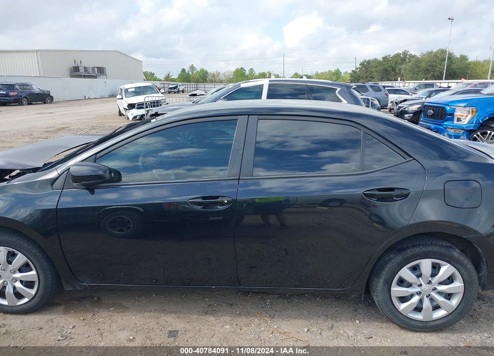 2015 TOYOTA COROLLA LE VIN: 2T1BURHE8FC427698