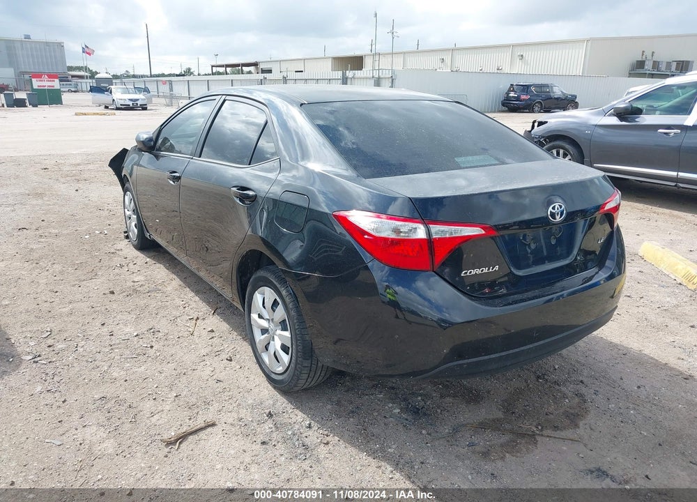 2015 TOYOTA COROLLA LE VIN: 2T1BURHE8FC427698