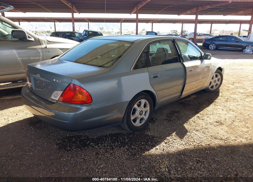 2000 TOYOTA AVALON XLS VIN: 4T1BF28B1YU042198