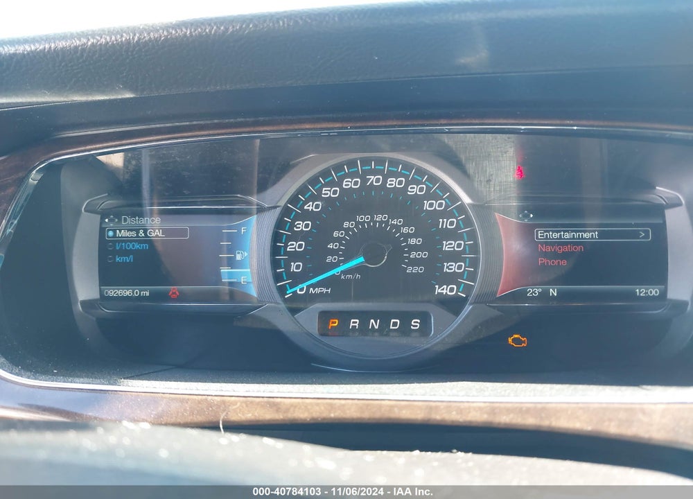 2018 FORD TAURUS LIMITED VIN: 1FAHP2J88JG124482
