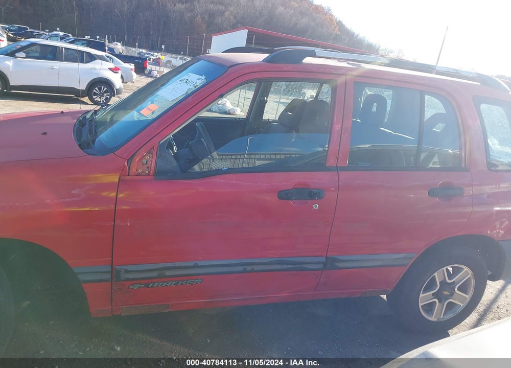 2002 CHEVROLET TRACKER HARD TOP BASE VIN: 2CNBJ13C026906737