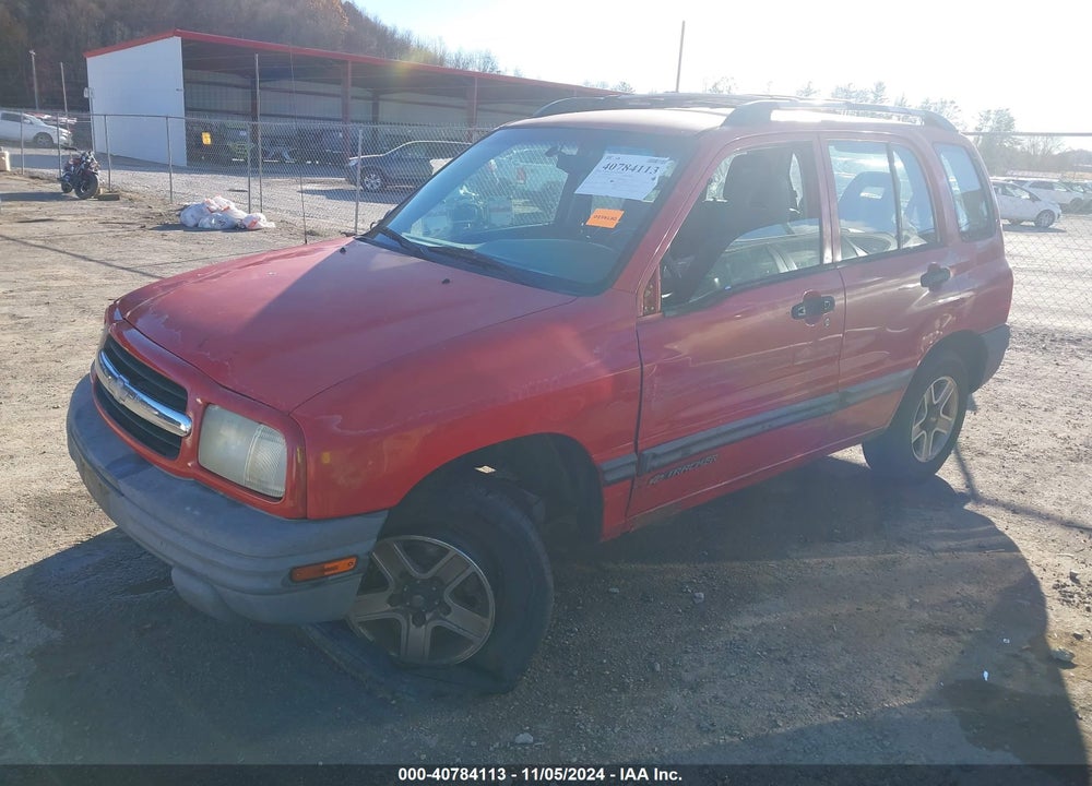 2002 CHEVROLET TRACKER HARD TOP BASE VIN: 2CNBJ13C026906737
