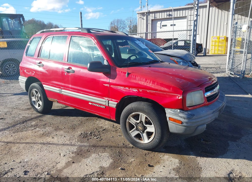 2002 CHEVROLET TRACKER HARD TOP BASE VIN: 2CNBJ13C026906737