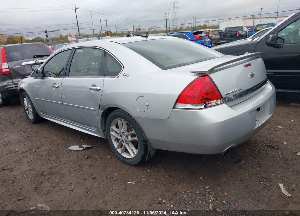2009 CHEVROLET IMPALA LTZ VIN: 2G1WU57M991167102