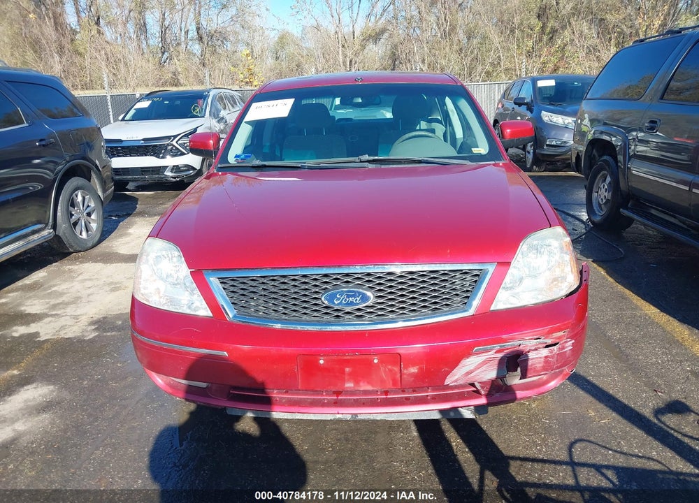2005 FORD FIVE HUNDRED SEL VIN: 1FAFP24175G155895