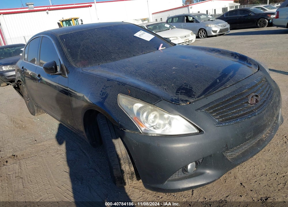 2013 INFINITI G37X VIN: JN1CV6AR2DM358913