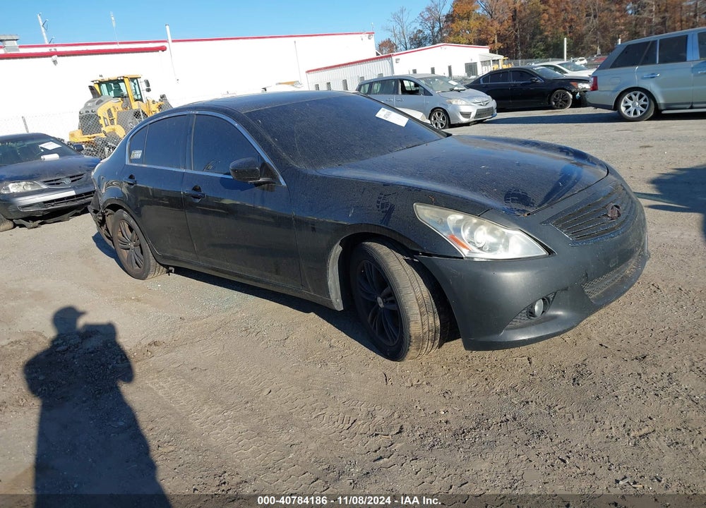2013 INFINITI G37X VIN: JN1CV6AR2DM358913