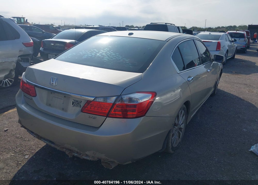 2013 HONDA ACCORD EX-L V-6 VIN: 1HGCR3F80DA042252