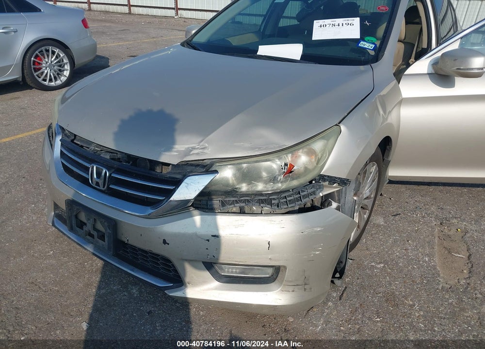 2013 HONDA ACCORD EX-L V-6 VIN: 1HGCR3F80DA042252