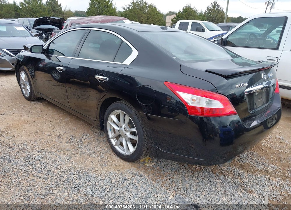 2009 NISSAN MAXIMA 3.5 SV VIN: 1N4AA51E29C802012