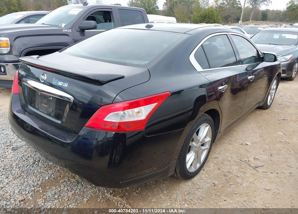2009 NISSAN MAXIMA 3.5 SV VIN: 1N4AA51E29C802012