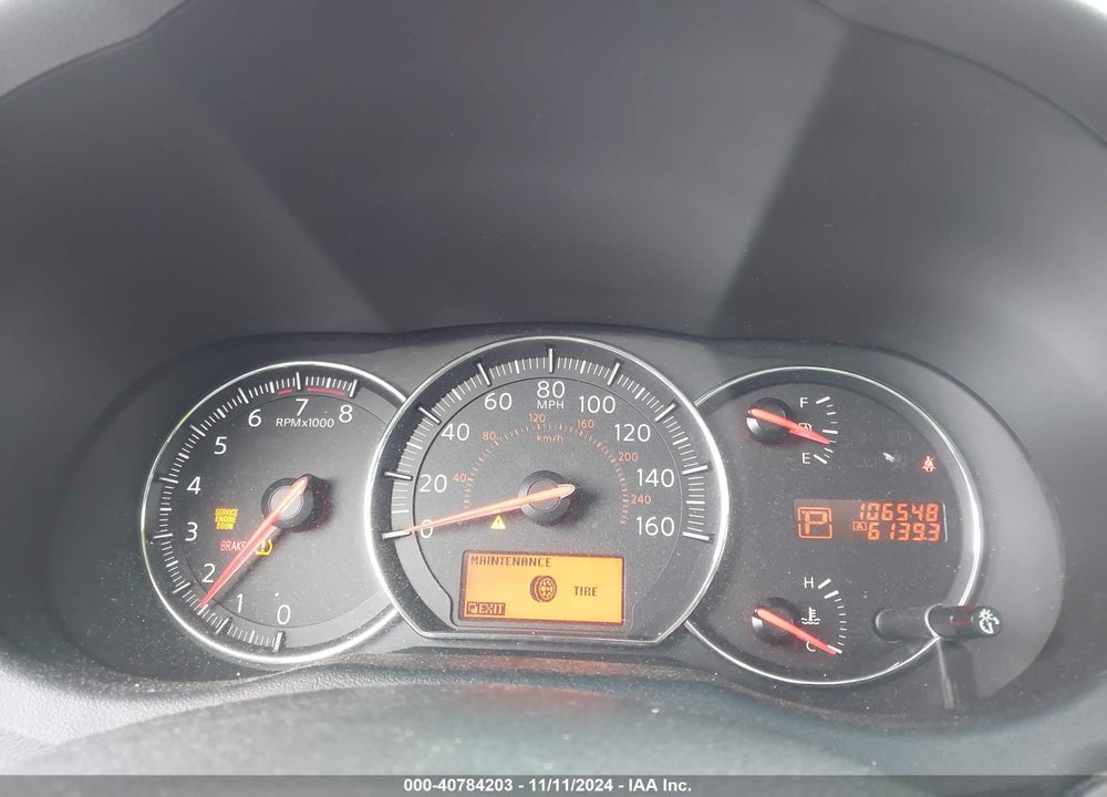 2009 NISSAN MAXIMA 3.5 SV VIN: 1N4AA51E29C802012