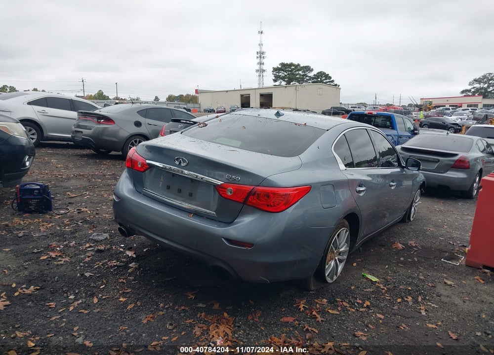 2016 INFINITI Q50 3.0T PREMIUM VIN: JN1EV7AP4GM300707