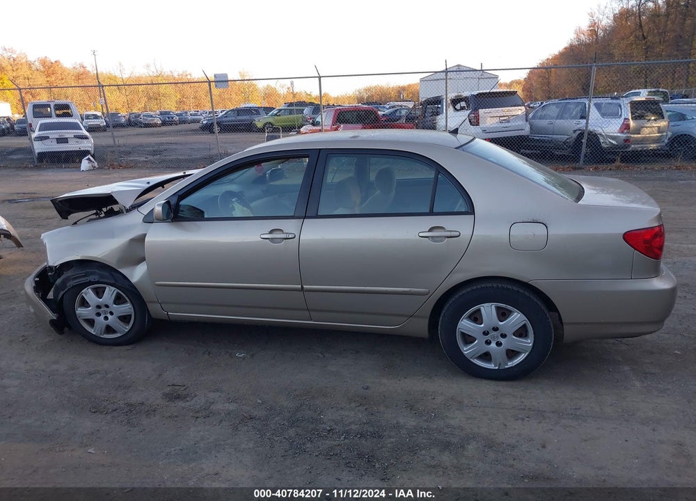2007 TOYOTA COROLLA LE VIN: 2T1BR32E87C779110