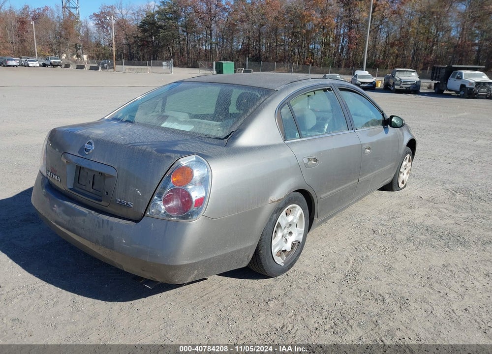 2003 NISSAN ALTIMA 2.5 S VIN: 1N4AL11D93C165279