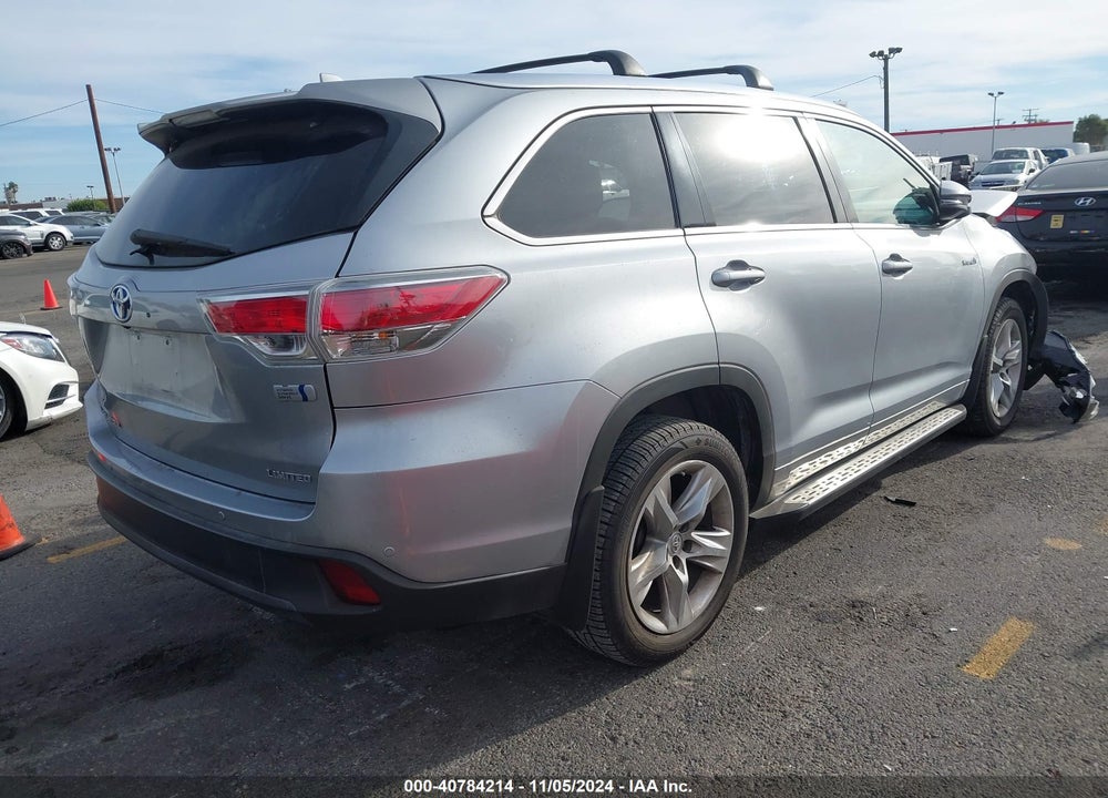 2014 TOYOTA HIGHLANDER HYBRID LIMITED PLATINUM V6 VIN: 5TDDCRFH5ES007007
