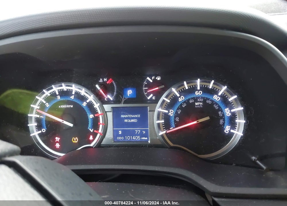 2019 TOYOTA 4RUNNER LIMITED NIGHTSHADE VIN: JTEBU5JRXK5627586