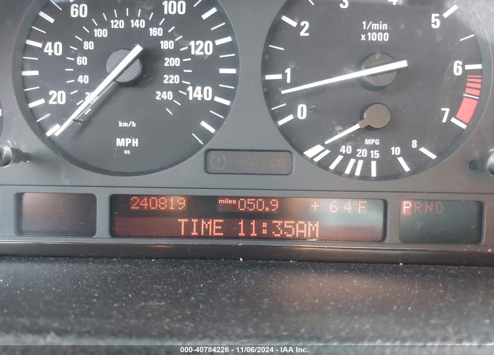 2004 BMW X5 3.0I VIN: 5UXFA13564LU22104