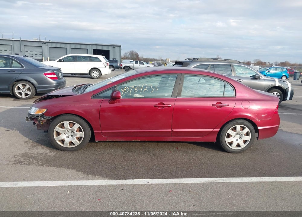 2010 HONDA CIVIC LX VIN: 19XFA1F50AE031323