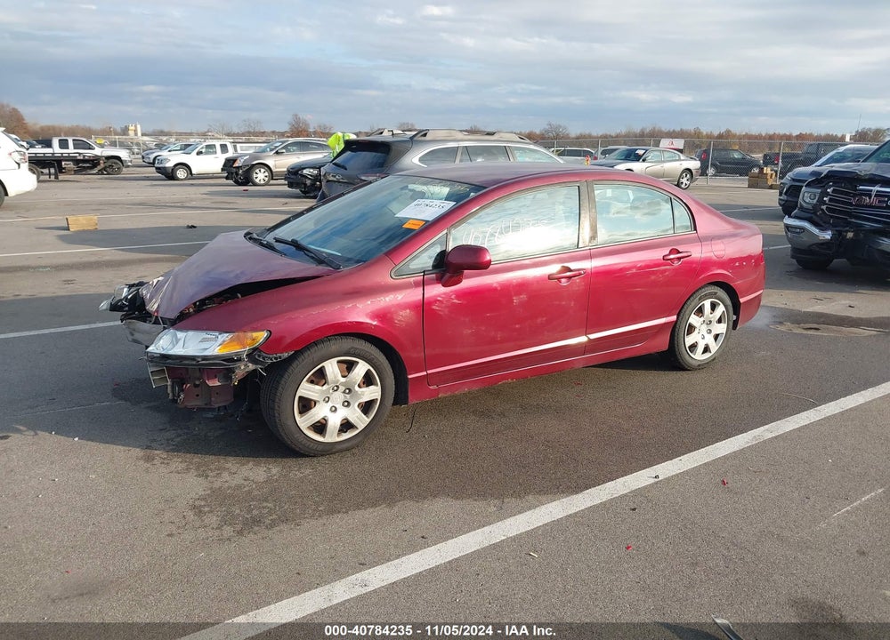 2010 HONDA CIVIC LX VIN: 19XFA1F50AE031323