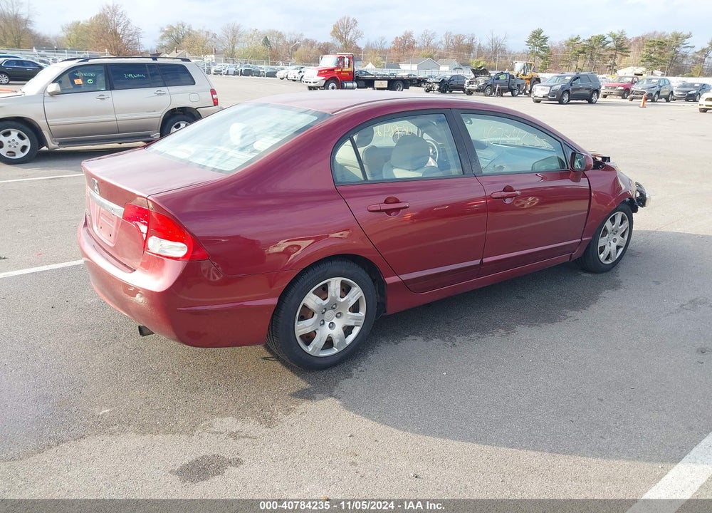 2010 HONDA CIVIC LX VIN: 19XFA1F50AE031323