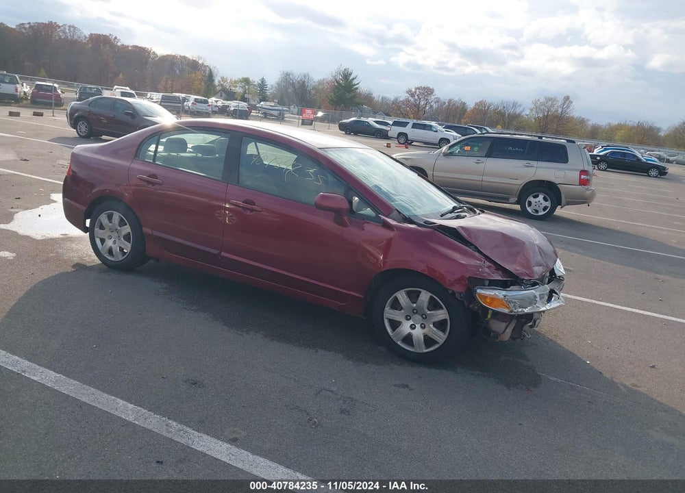 2010 HONDA CIVIC LX VIN: 19XFA1F50AE031323