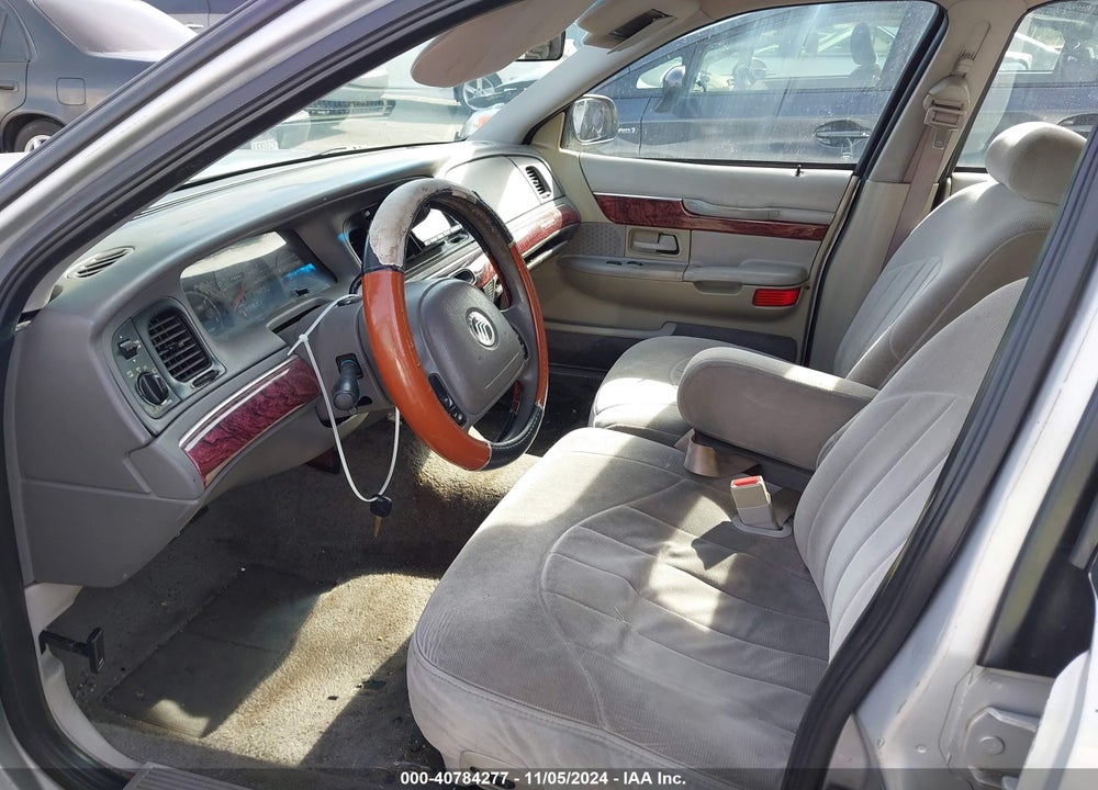 2001 MERCURY GRAND MARQUIS GS VIN: 2MEFM74W31X656765