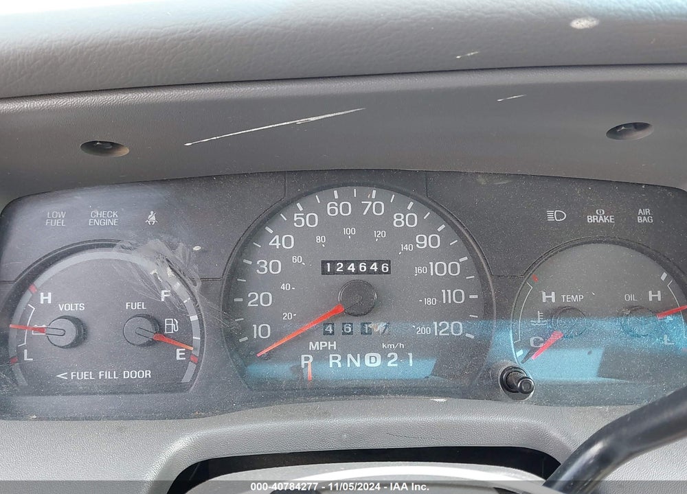 2001 MERCURY GRAND MARQUIS GS VIN: 2MEFM74W31X656765