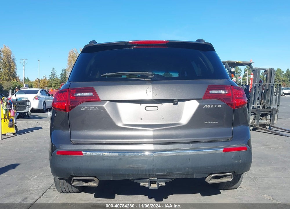 2012 ACURA MDX TECHNOLOGY PACKAGE VIN: 2HNYD2H48CH522718