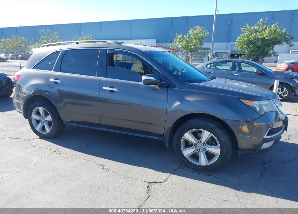 2012 ACURA MDX TECHNOLOGY PACKAGE VIN: 2HNYD2H48CH522718