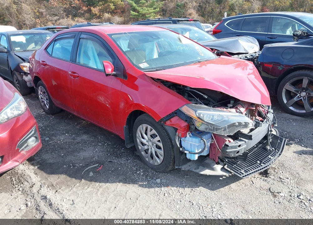 2019 TOYOTA COROLLA LE VIN: 2T1BURHE6KC167795