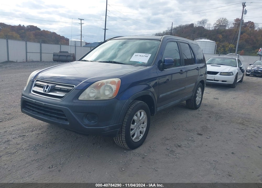 2005 HONDA CR-V EX VIN: SHSRD788X5U346217