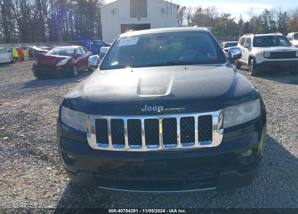 2012 JEEP GRAND CHEROKEE OVERLAND VIN: 1C4RJFCT7CC171313