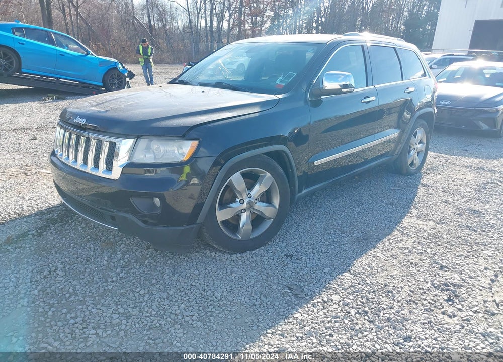 2012 JEEP GRAND CHEROKEE OVERLAND VIN: 1C4RJFCT7CC171313