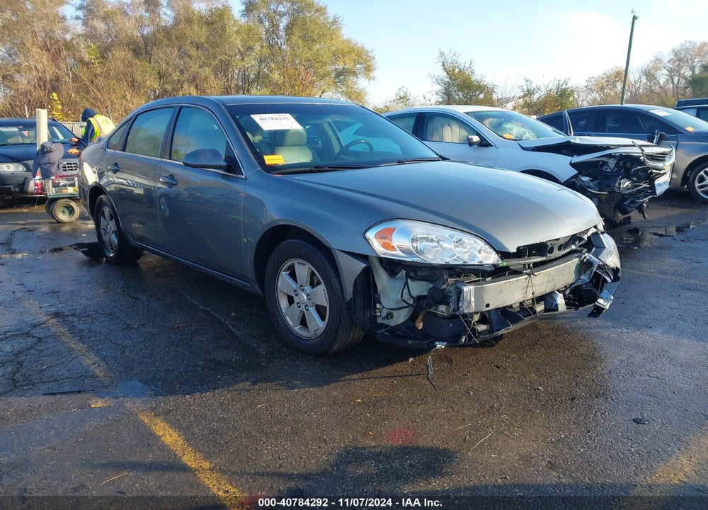 2008 CHEVROLET IMPALA LT VIN: 2G1WT58K689279954