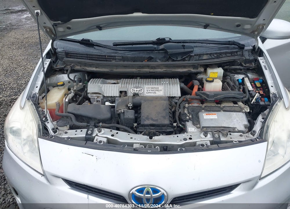 2012 TOYOTA PRIUS THREE VIN: JTDKN3DU2C5533693