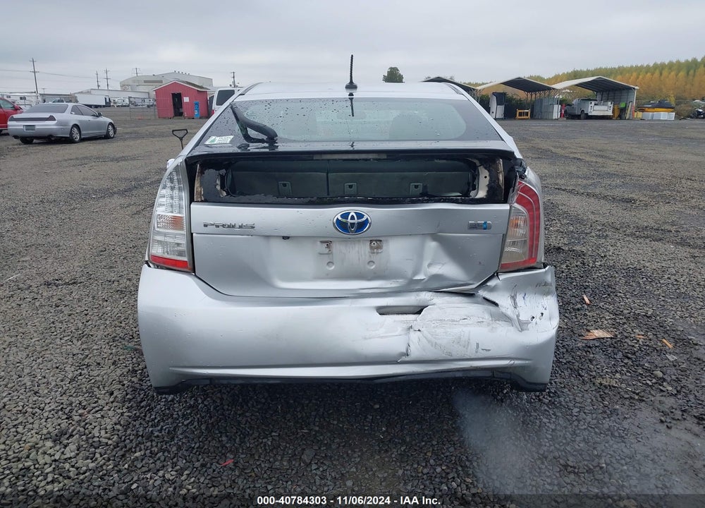 2012 TOYOTA PRIUS THREE VIN: JTDKN3DU2C5533693