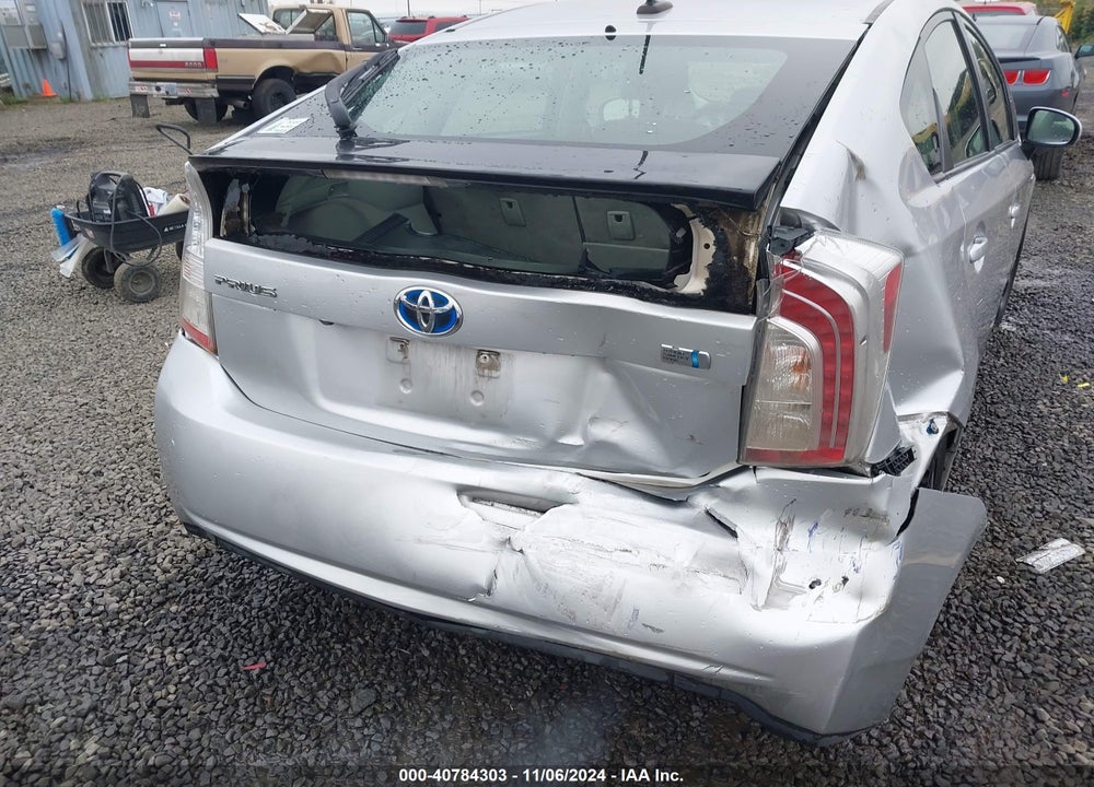 2012 TOYOTA PRIUS THREE VIN: JTDKN3DU2C5533693