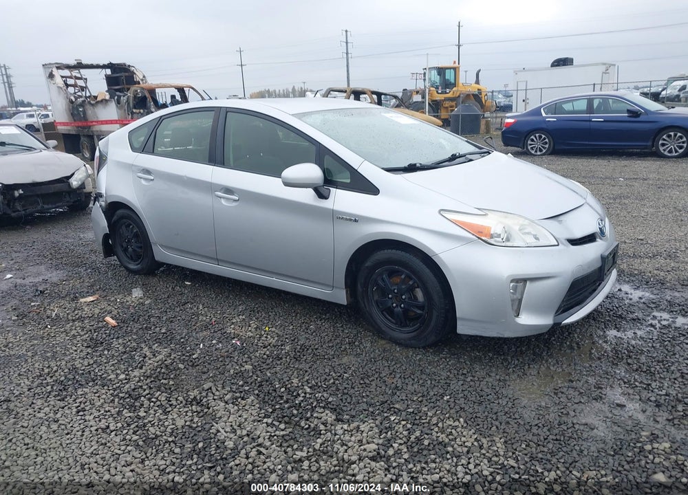 2012 TOYOTA PRIUS THREE VIN: JTDKN3DU2C5533693