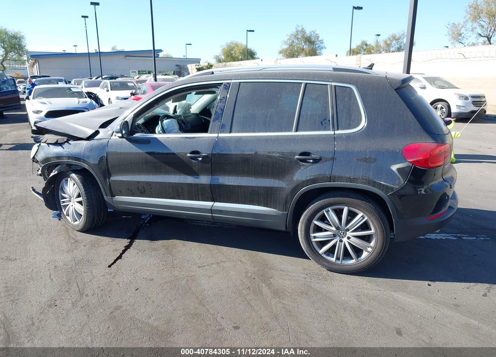 2014 VOLKSWAGEN TIGUAN SEL VIN: WVGAV3AX2EW606208
