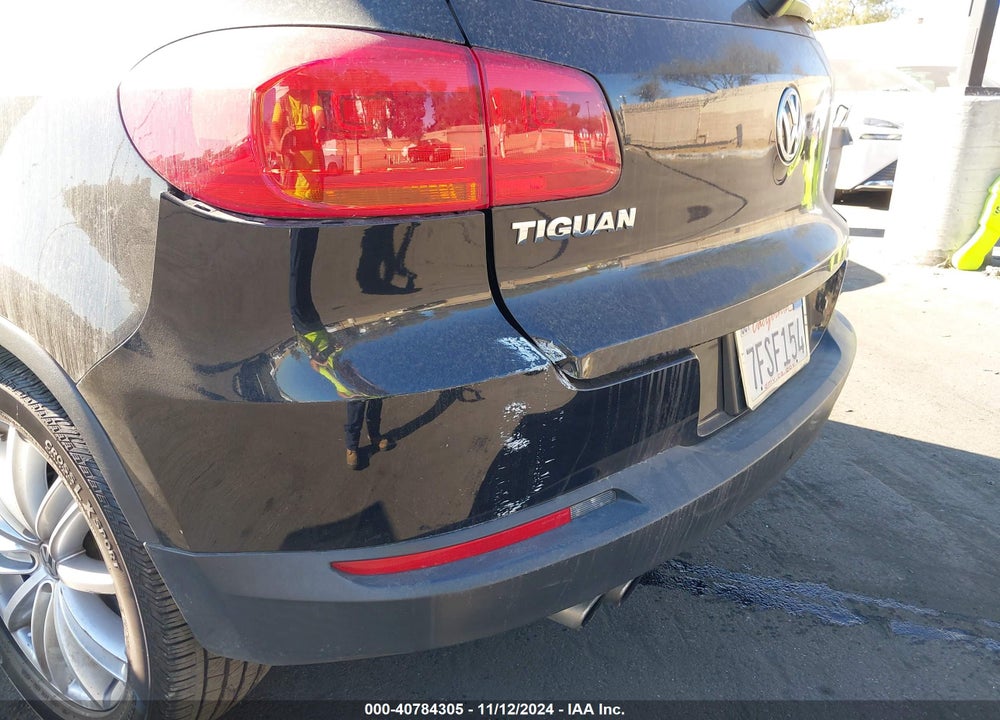 2014 VOLKSWAGEN TIGUAN SEL VIN: WVGAV3AX2EW606208