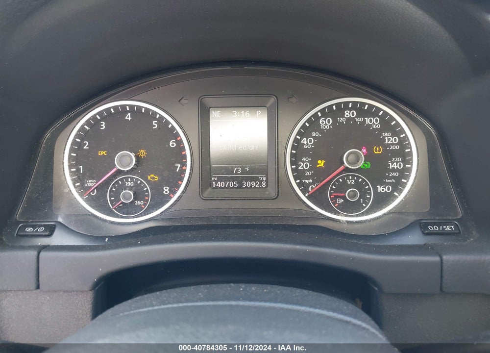 2014 VOLKSWAGEN TIGUAN SEL VIN: WVGAV3AX2EW606208
