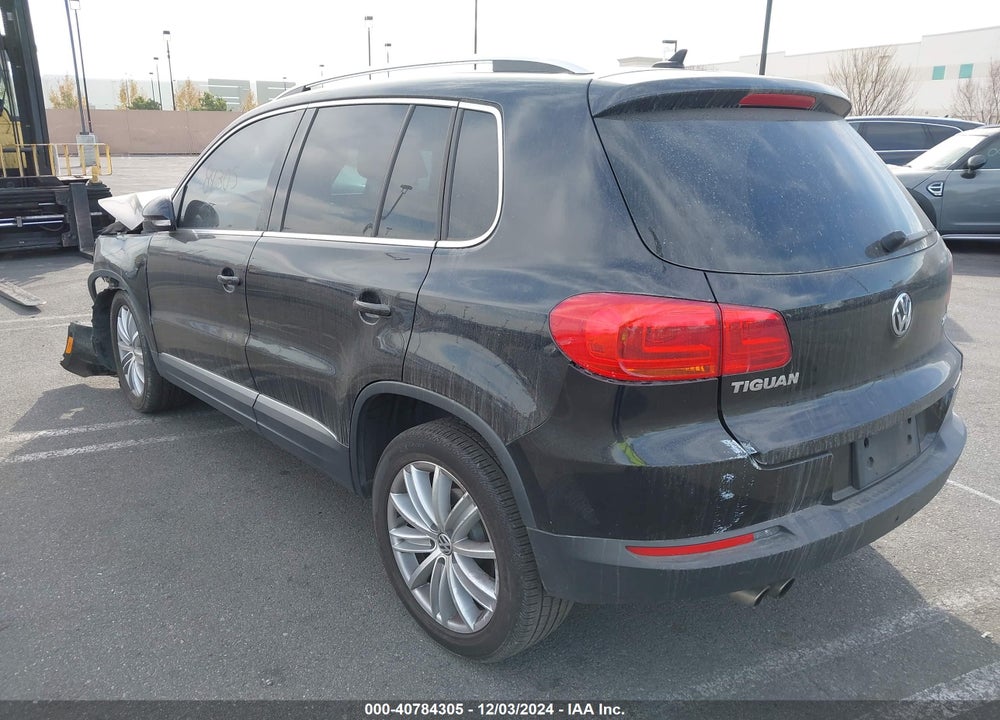 2014 VOLKSWAGEN TIGUAN SEL VIN: WVGAV3AX2EW606208