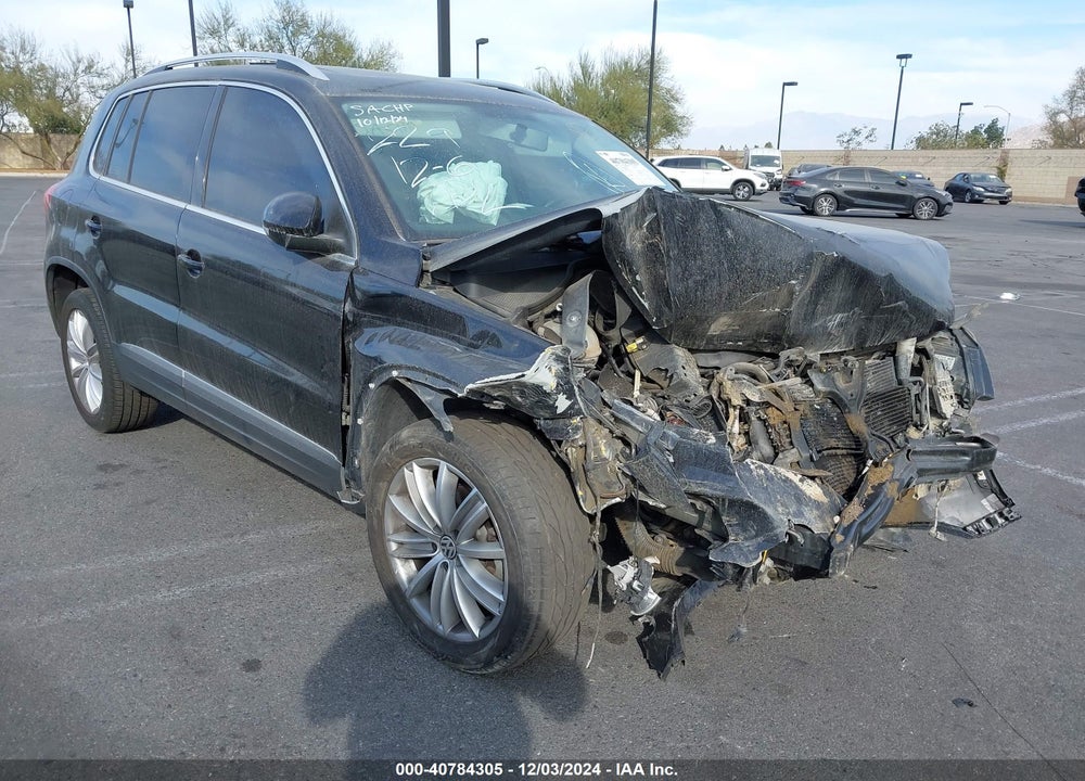 2014 VOLKSWAGEN TIGUAN SEL VIN: WVGAV3AX2EW606208