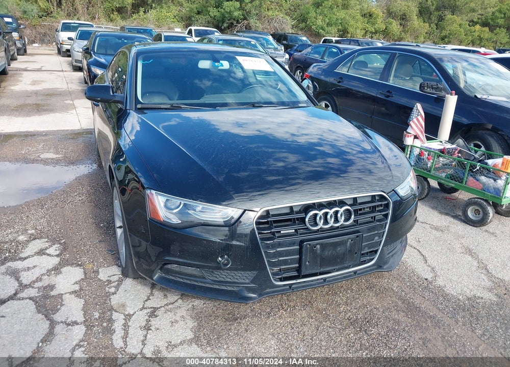 2013 AUDI A5 2.0T PREMIUM VIN: WAURFAFR8DA014596