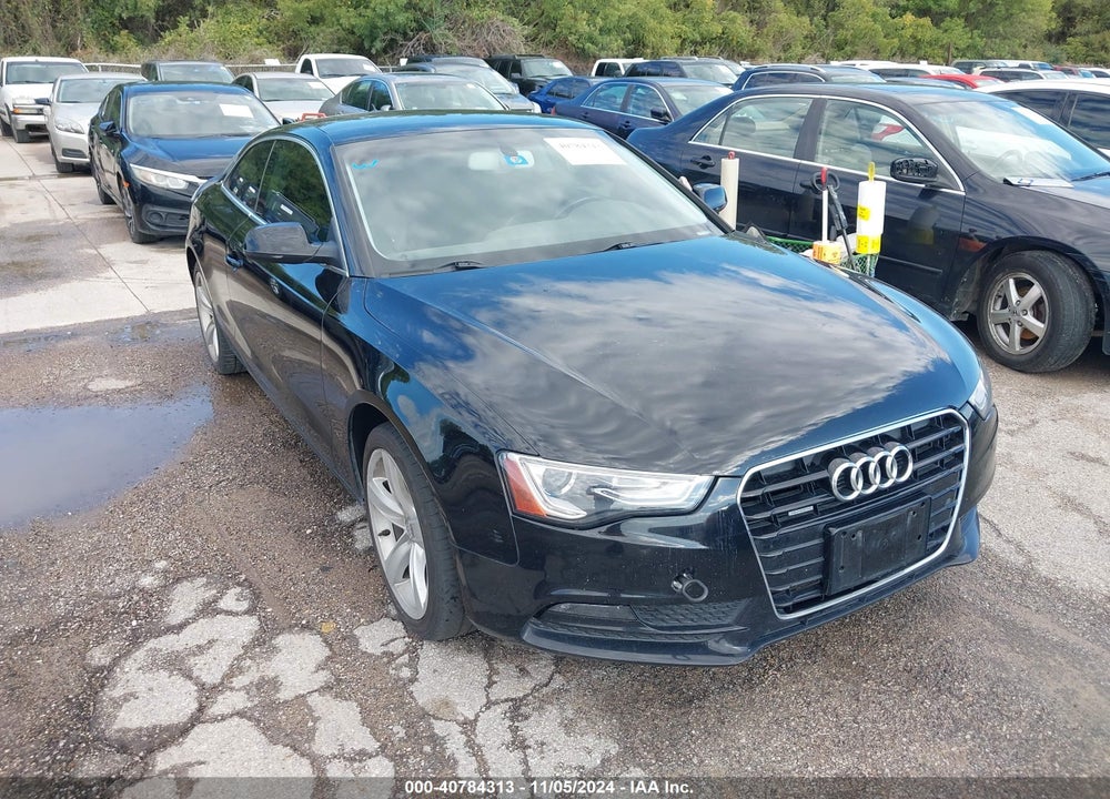 2013 AUDI A5 2.0T PREMIUM VIN: WAURFAFR8DA014596